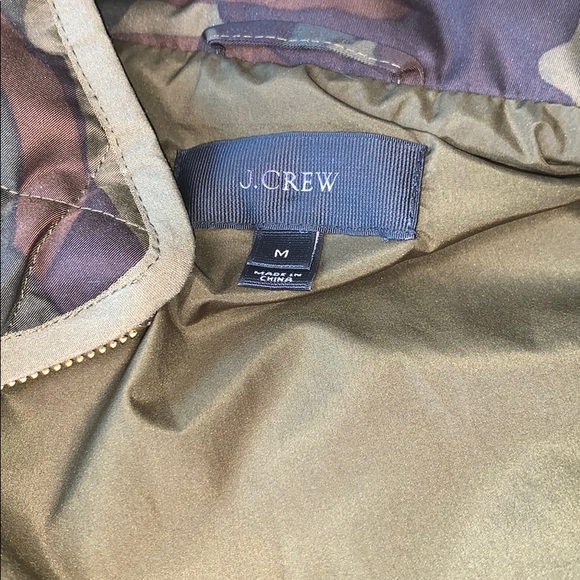 J. CREW Quilted Down Feather lined Vest - Picture 3 of 6